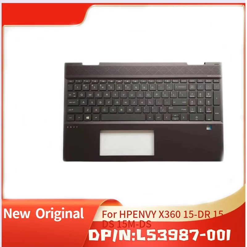 L53987-001 Brand New Original Top Cover Upper Case for HP Laptop ENVY X360 15-DR 15-DS 15M-DS