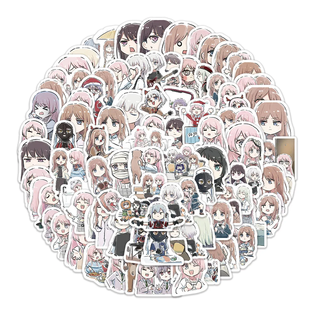 

10/50/100PCS Cartoon Kawaii BanG Dream! MyGO Sticker Personalized Creative Doodle Waterproof Decal Kids Toy Gift for Wardrobe