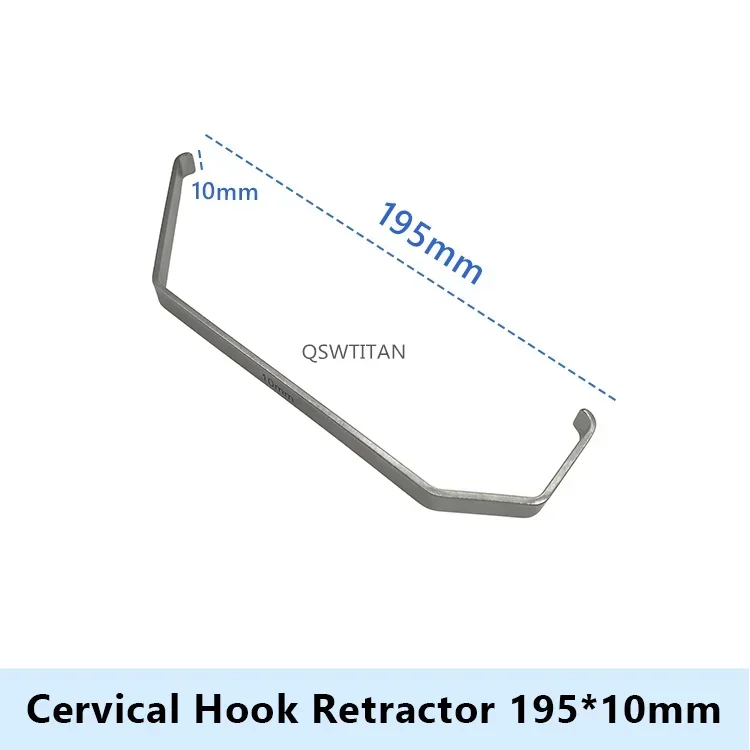 Retractor Cervical De Aço Inoxidável, Instrumentos Cirúrgicos Ortopédicos