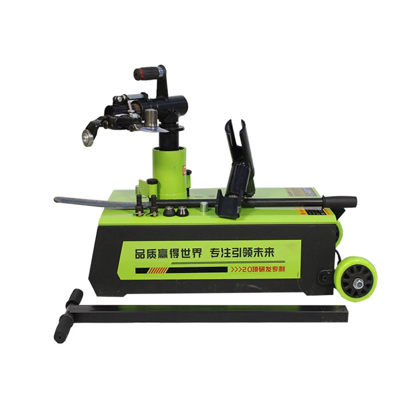 Optional configuration Small horizontal tire truck tire scraper horizontal tire dismantling machine