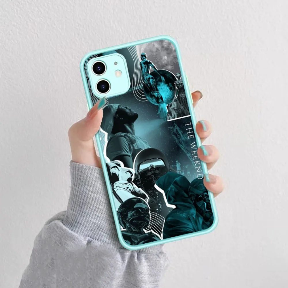 Singer The W-Weeknd Phone Case For IPhone 14 11 12 13 Mini Pro Max 8 7 Plus X XR XS MAX Translucent Matte Cover