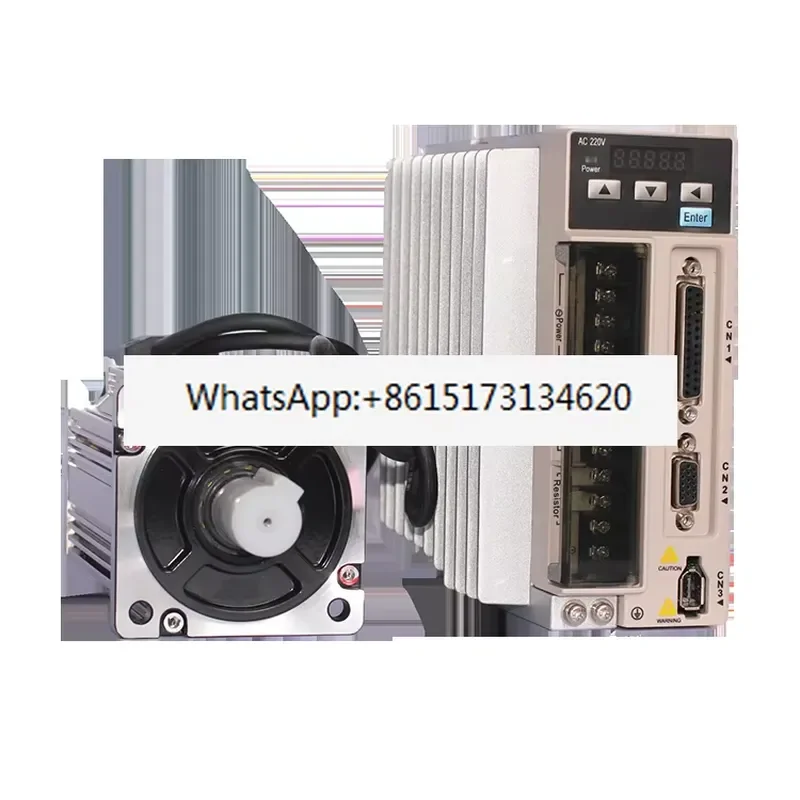 Enhance your automation projects with this high performance AC servo motor and driver set. Available in 750W and 1KW power