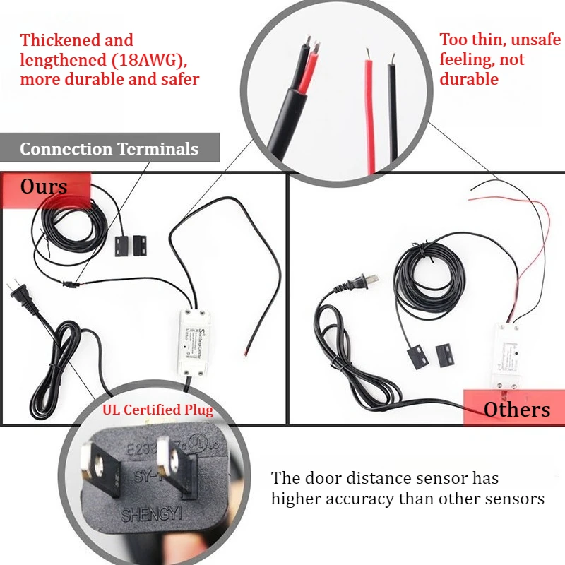 WiFi Smart Garage Door Opener APP Remote Control Timer Switch for Roller Shutter Rolling Door Universal Switch