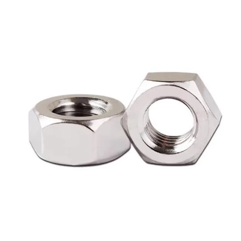 ニッケルメッキ六角ナット M1 M1.2 M1.4 M1.6 M2 M2.5 M3 M4 M5 M6 M7 M8 M10 M12 M14 M16 M18 M20