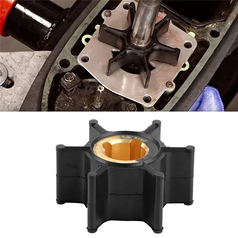 

#06Y Automotive Parts & Accessories,Outboard Water Pump Impeller for Johnson Evinrude OMC 4Hp 1980-1997,Black