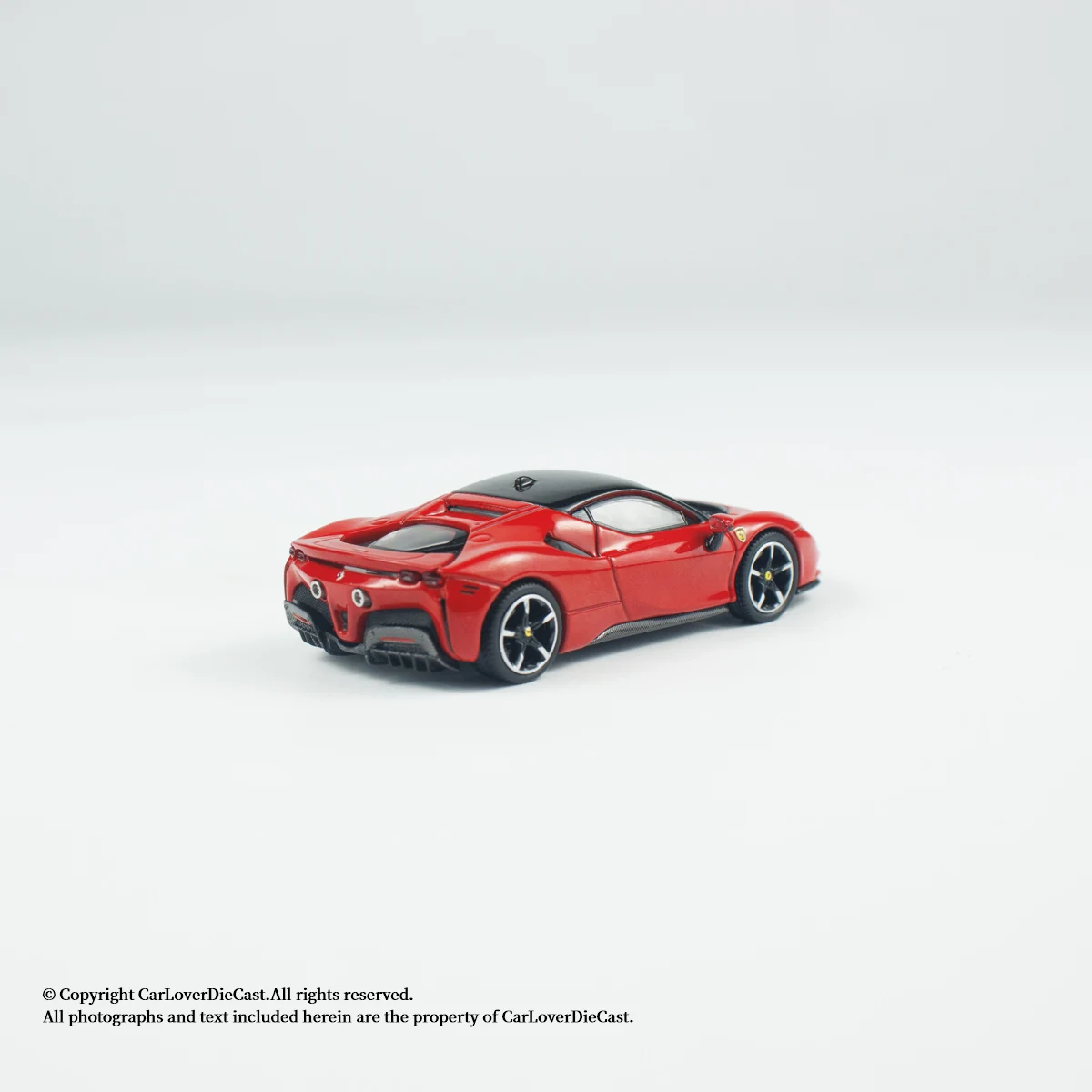BBR 1/64 SF90 Rosso Corsa Lega Veicolo a motore Giocattolo Pressofusione Modello in metallo Collezione Regali per ragazzi