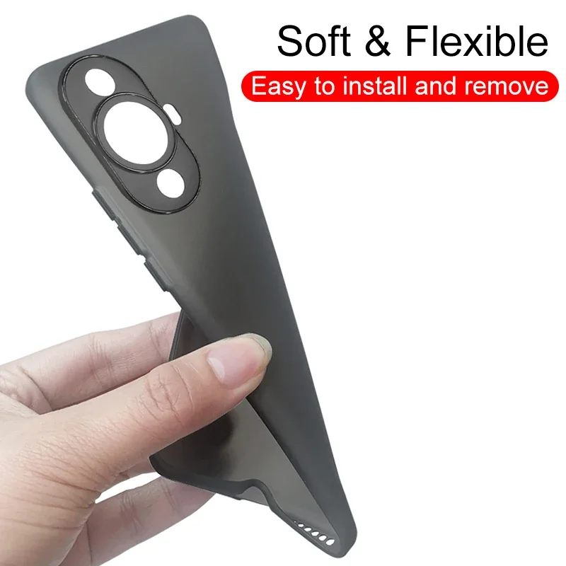 

Ultra Thin Clear Silicone Candy Color Matte Soft TPU Case For Huawei P30 P40 P50 P60 Art Nova 10 11 Mate 50 40 30 20 Pro Bumper