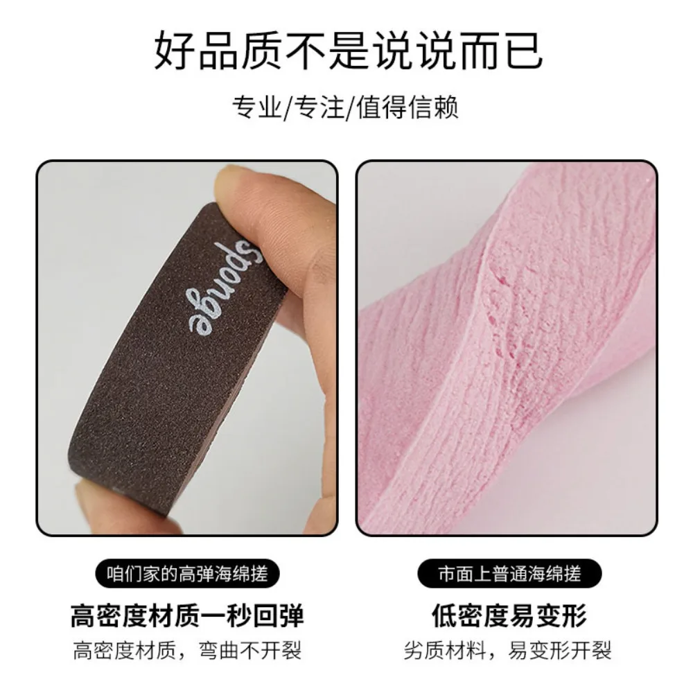 Krótki Manicure Pedicure Dwustronny Pilnik do Polerowania Paznokci Artystycznych Bufor do Szlifowania Żel Usuwanie Gąbka Buforowanie Pielęgnacja Narzędzia Akcesoria