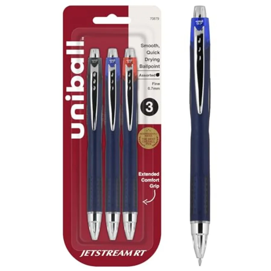 

Uniball 70879 Jetstream Fine Point 0.7 Mm Pcs Of 3