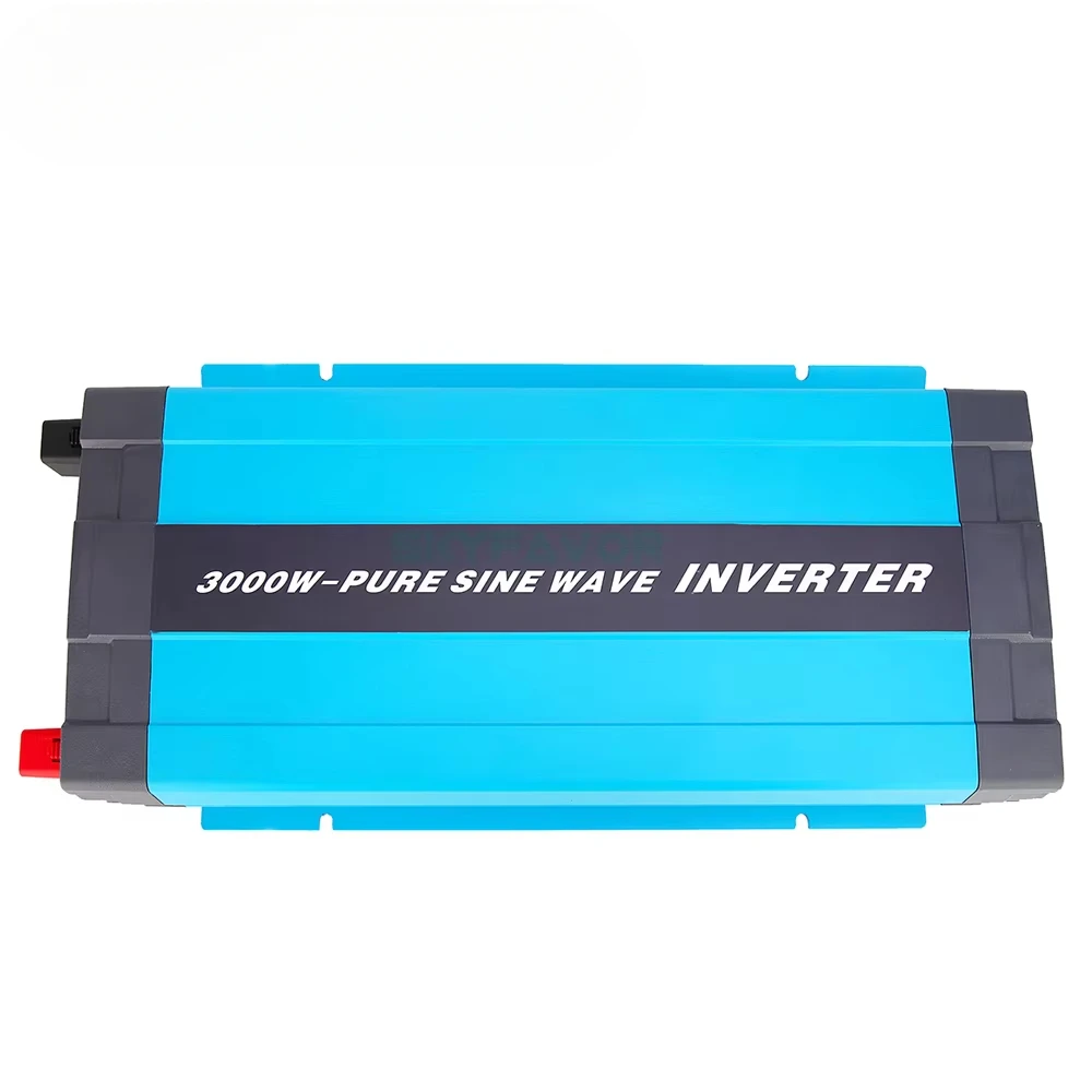 Good Safety 3000W Pure Sine Inverter 12v 24v 48v Dc To Ac 110v 230v Power Inverter For Recreational Vehicle Motorhome Trailer