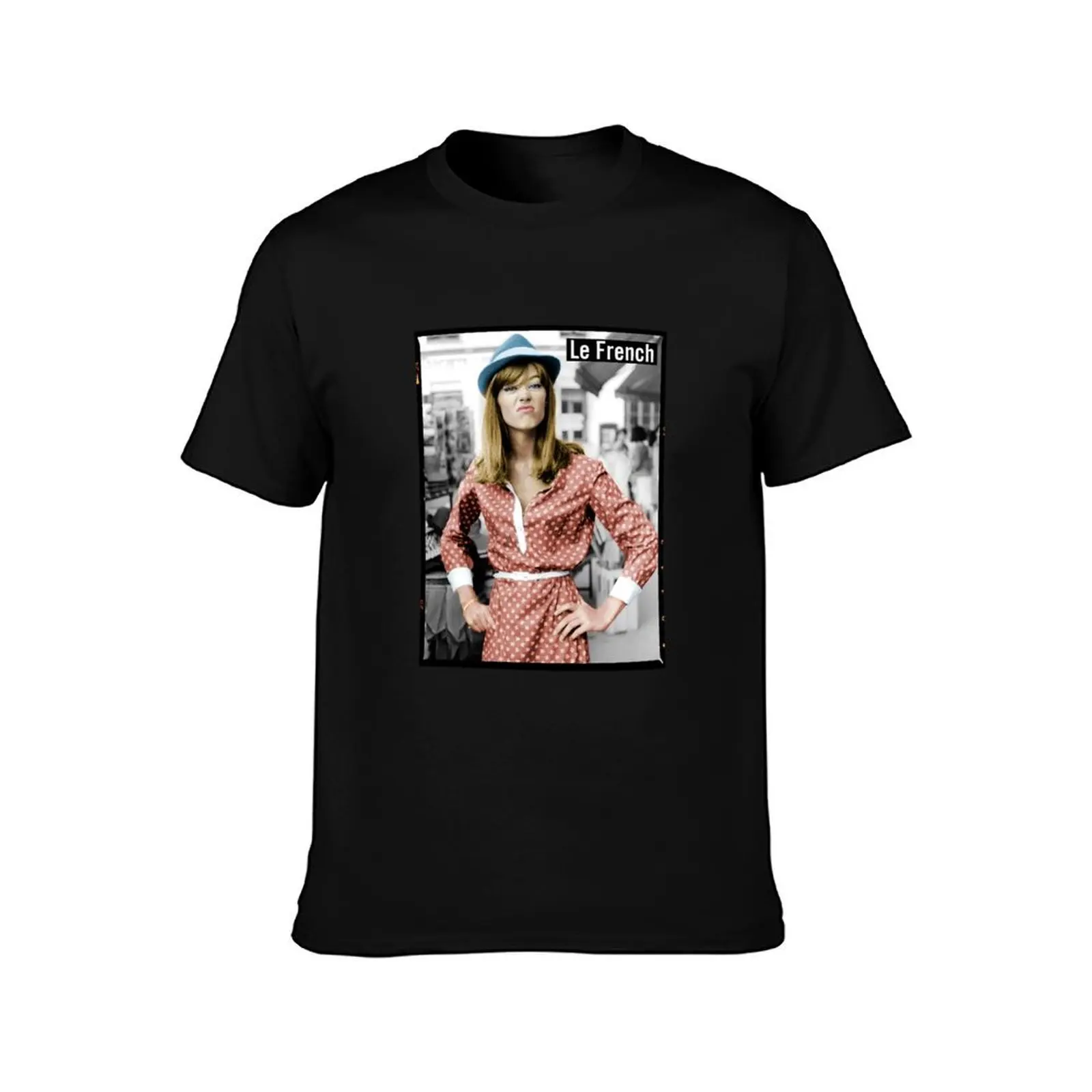 Le French Francoise Hardy T-Shirt t shirts with prints T-Shirt view 2