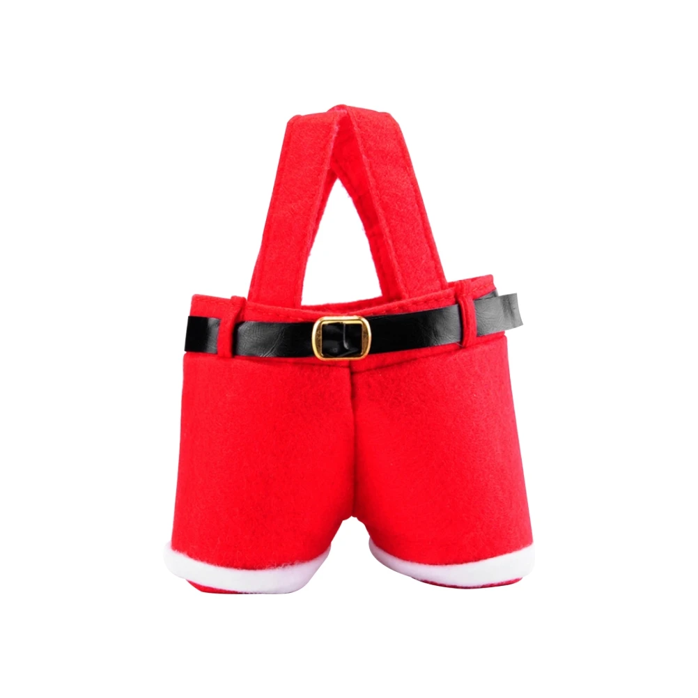 Kerstdecoratie Kerstcadeautas Santa Broekstijl Tas Schattige Leuke Snoepzakjes Kerstboomvullers Kerstsokken