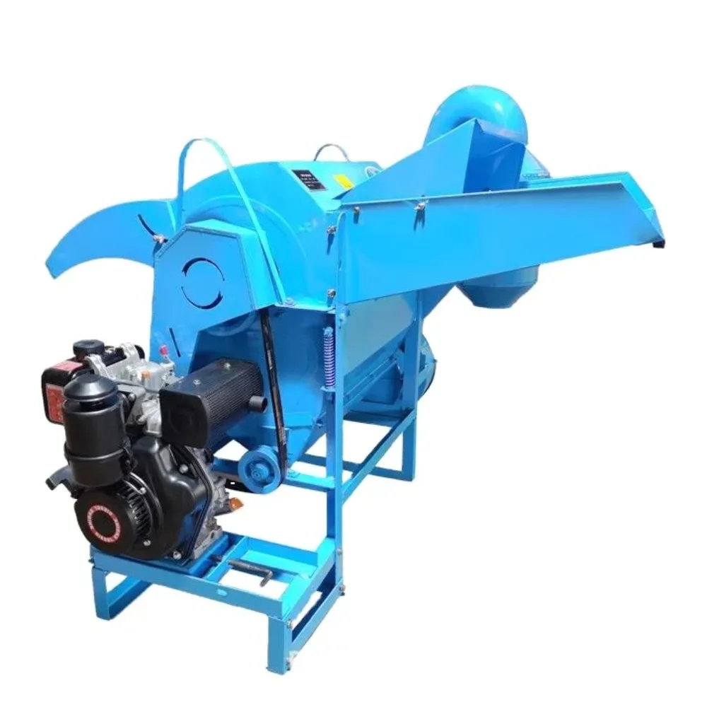 Rice Thresher Rape Sorghum Thresher Household Small Agricultural Paddy Rice Thresher Machine