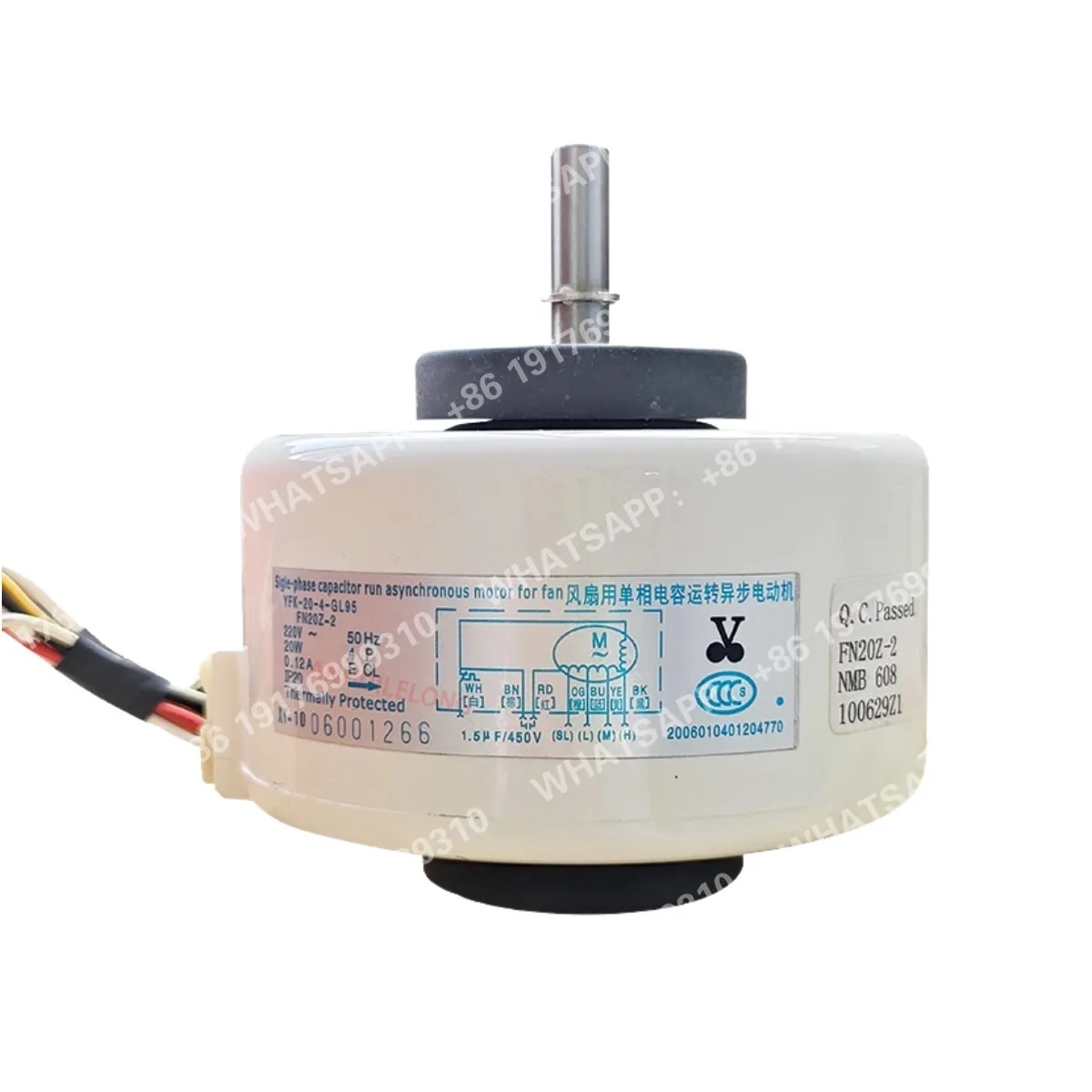 nouveau-pour-gree-climatiseur-unite-interne-moteur-ventilateur-interne-fn20z-2-yfk-20-4-gl95