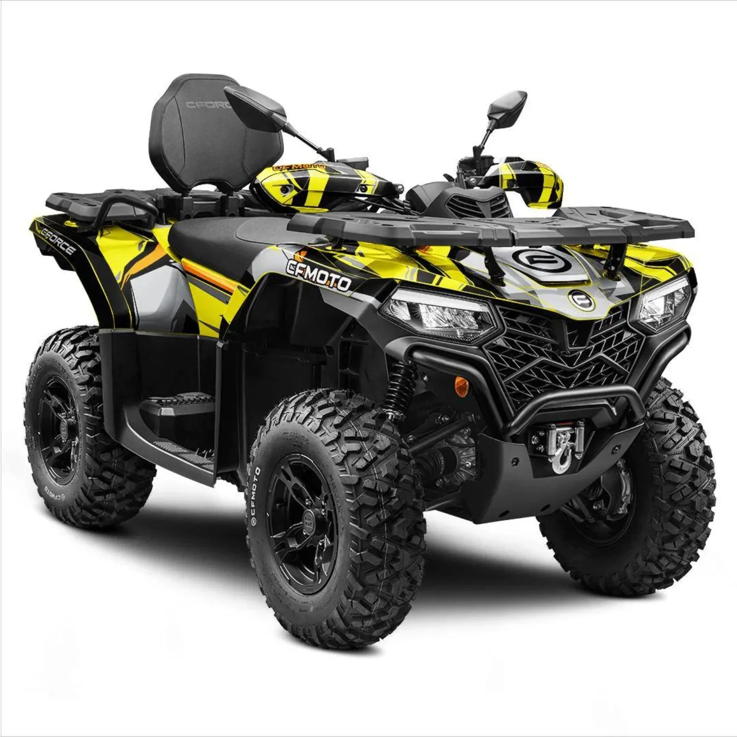 Body Fairing Sticker Decals Protective Quads / Atv 4x4 Full Graphic Kit For CFMOTO CFORCE 400+450+500+520 2022-2026 Design-31