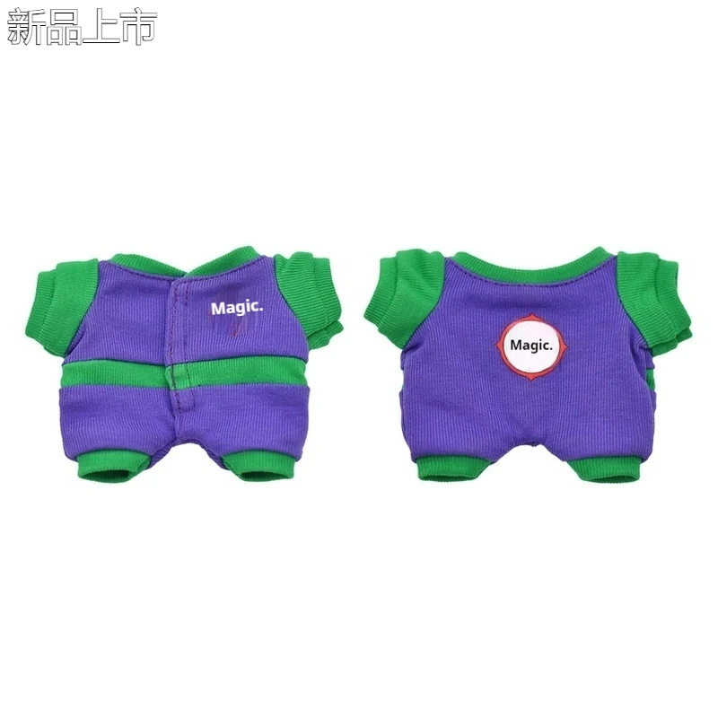 Geschikt voor Labubu 15-17cm eerste tweede en derde generatie universele Labubu doek jumpsuit poppen kleding accessoires geschenken