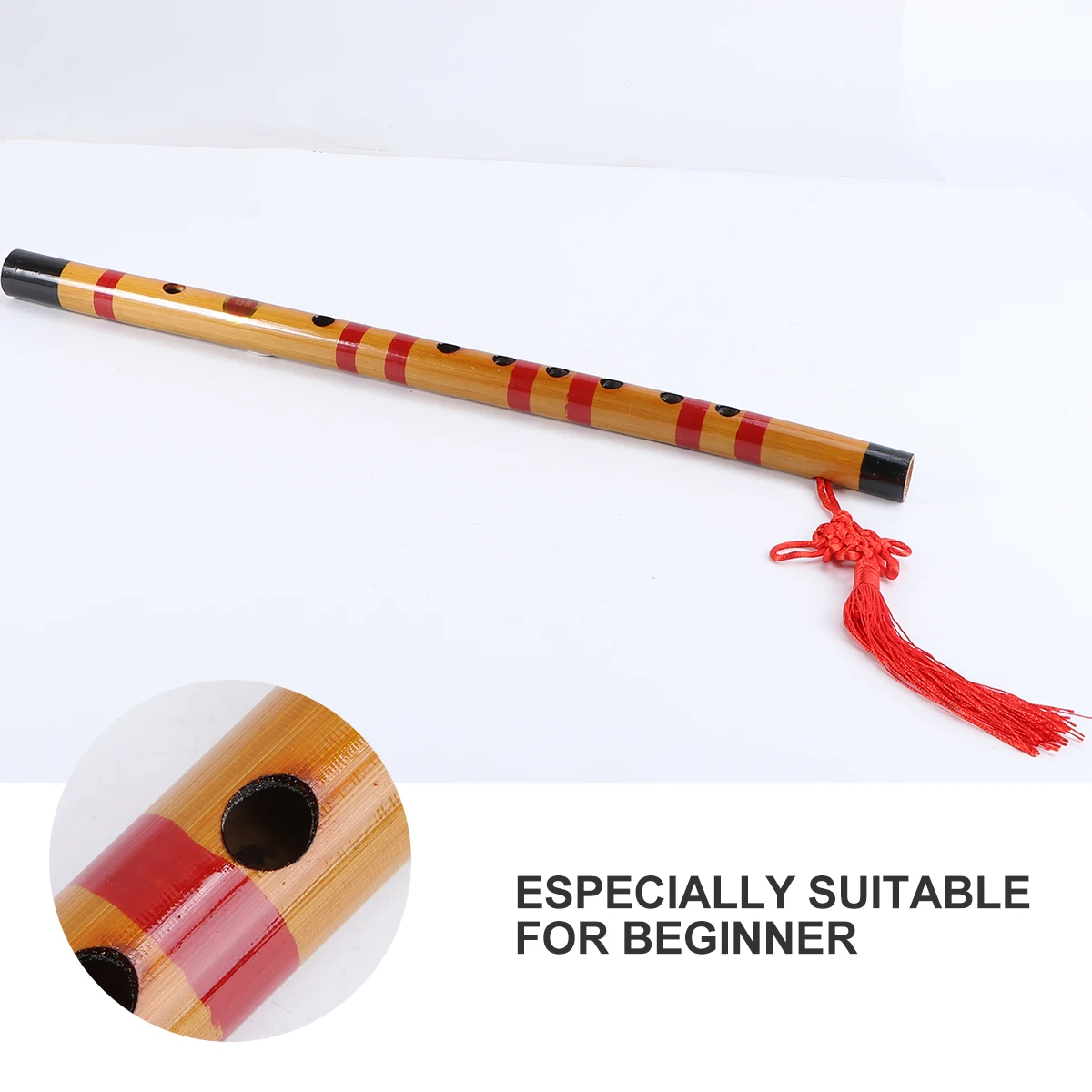 

Bamboo Flute Musical Instrument Handmade Dizi Traditional Irish Whistle Flauta Beginner Chinese Woodwind Wind Instrument Gift