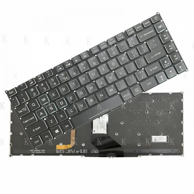 

C новая клавиатура США для ACER PT515-51 LG4P_P90BRL NKI14170NY NSK-RNABW с подсветкой