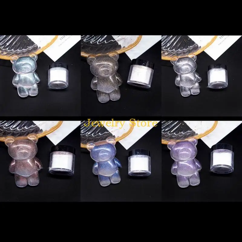 

F2TD Unsinkable Glitter Diamond Dream Effect Diy Crystal Epoxy Material Filler Suspended Powder Starry for Sky