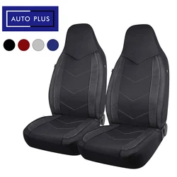 Housses de siège de voiture en tissu maillé à dossier haut, design sportif, coussin d'airbag, compatible avec la plupart des voitures SUV, camion, van