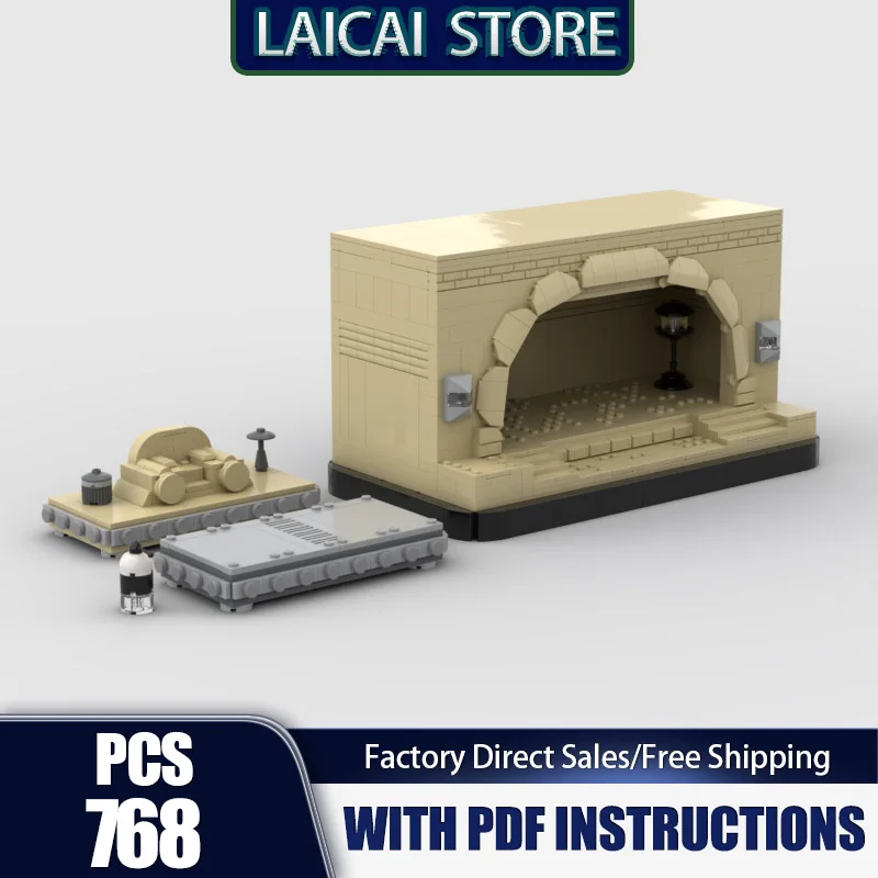 

Popular Star Movie Model Moc Building Blocks Throne Diorama Model Technology Bricks Famous Sence DIY Assembly Holiday Toy Gifts