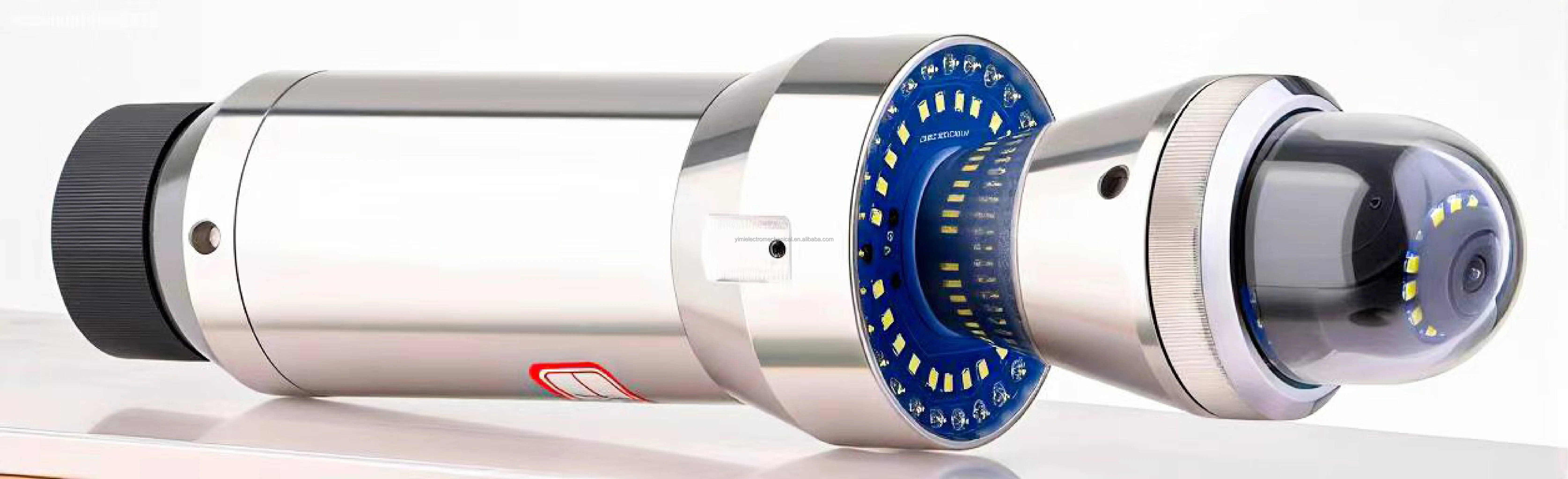 1000m High Resolution 80mm PTZ 360 Rotate Auto Winch IP67 Protection 1 Year 12 Inches Water Clear Image Hole Pipe Inspection