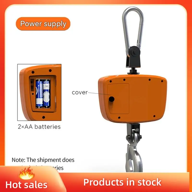 B53C Digital Crane Scale Industrial Hanging Scale Heavy Duty Hanging Hook Scales Weighing Tool For Farm, Fishing