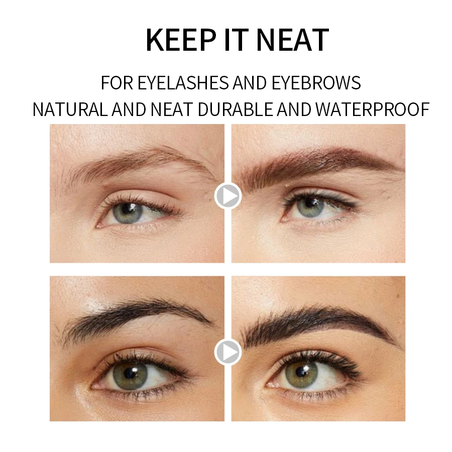 1PC Gel de mise en forme des sourcils crème coiffante maquillage à séchage rapide sourcil sculpter savon naturel sauvage sourcils pommade réglage Gel cire