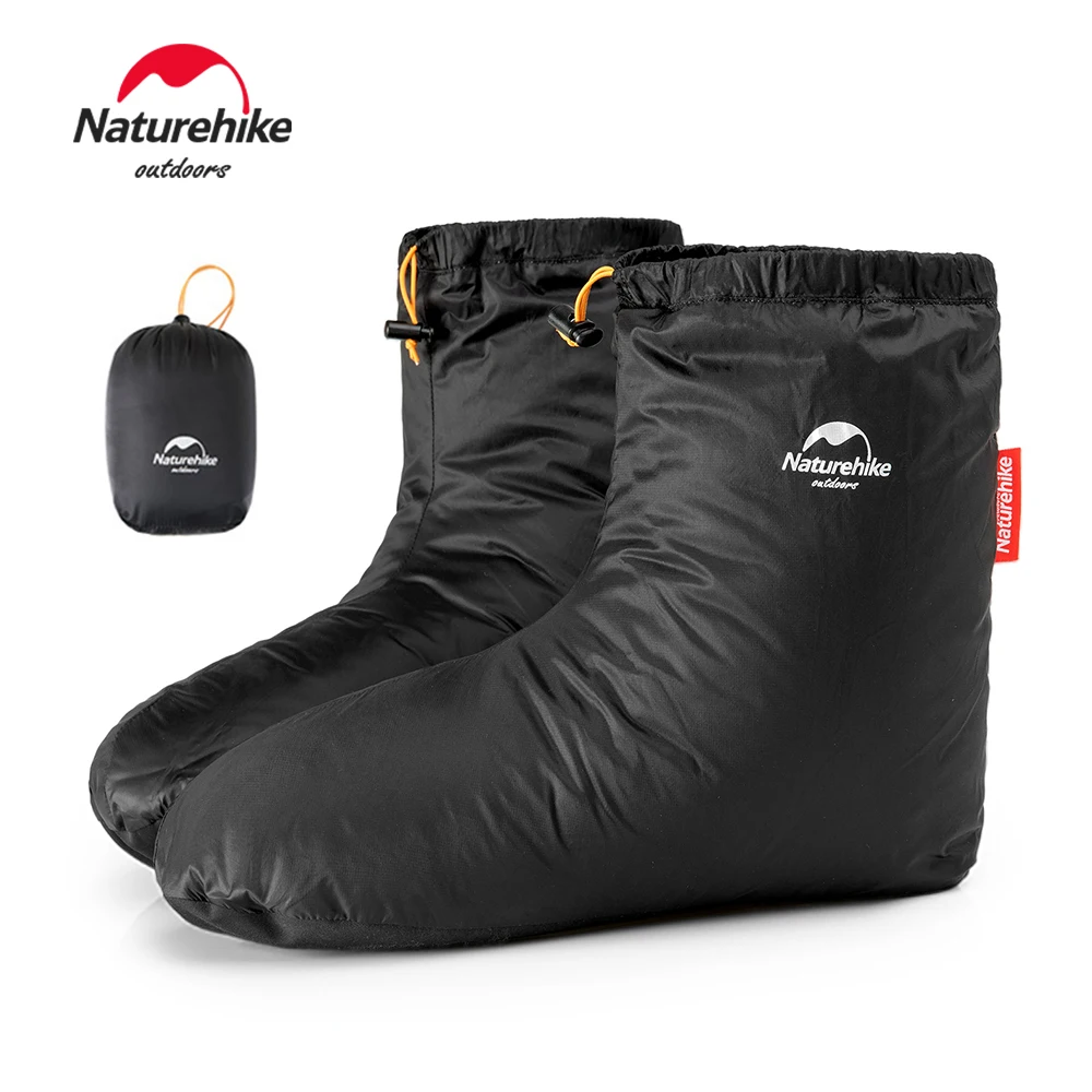 

Naturehike Winter Warm Goose Down Foot Cover Outdoor Camping Waterproof Windproof Warm Shoes Winter Thermal Feet Cover Warm Boot