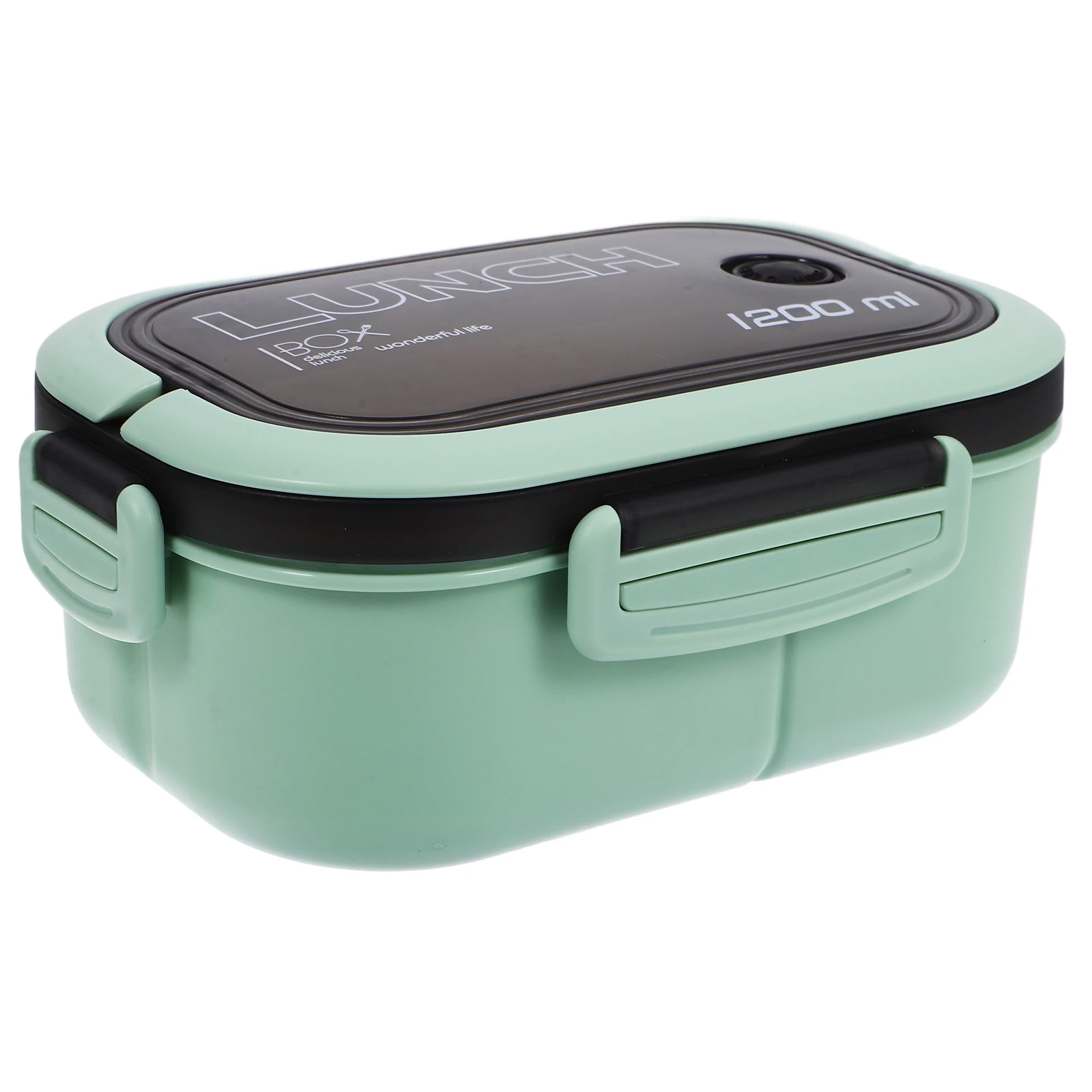 

Portable Reusable Containers Divided Food Storage Meal Compartment Lightweight Easy Clean Microwavable Lunch Boxes