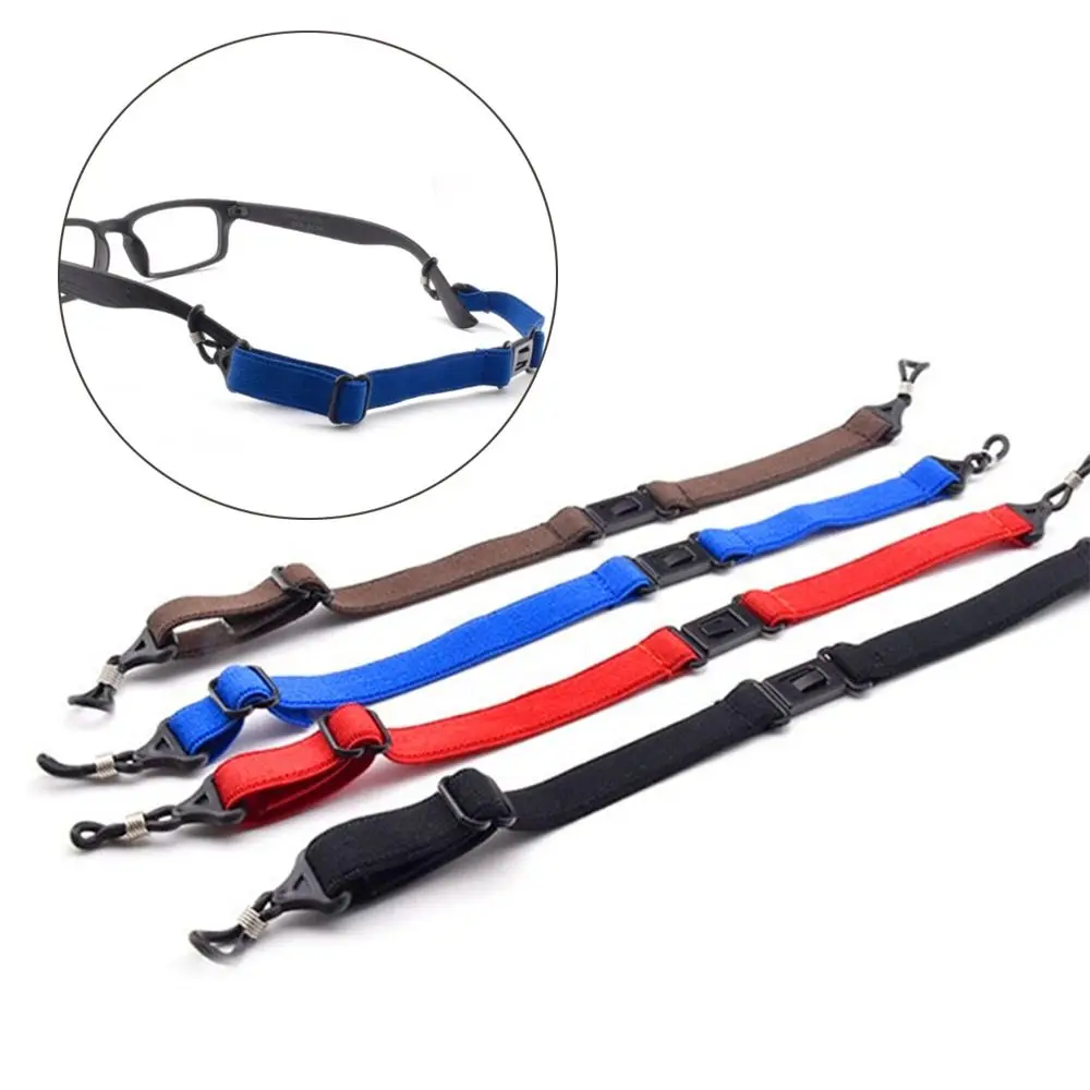 Nonslip Fixed Lanyard Elastic Glasses Strap Detachable Adjustable Eyeglasses Band Holder Universal Eyewear Accessories