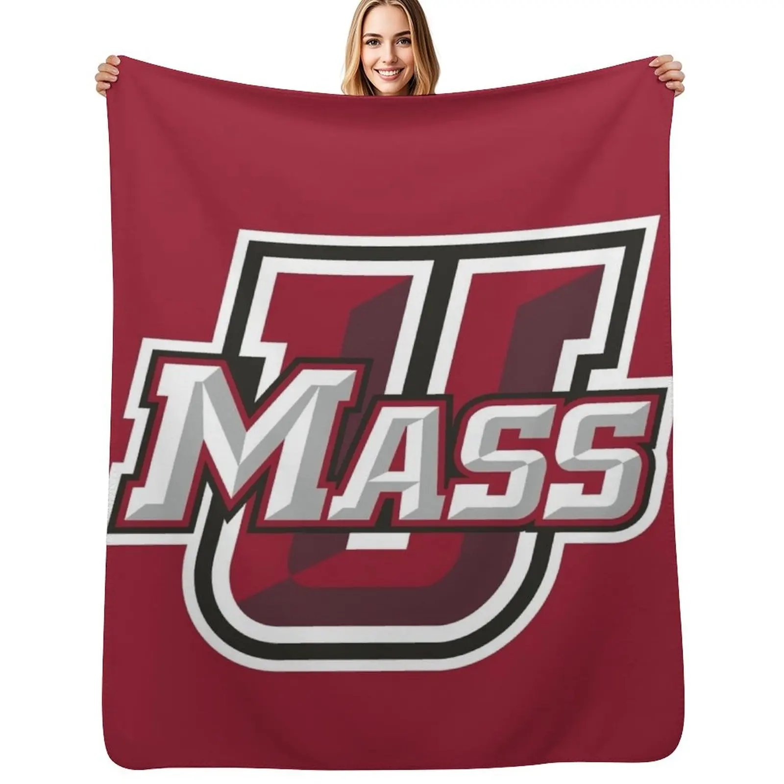 Massachusetts Minutemen Throw Blanket Shaggy Hairys Beautifuls Large Decorative Beds Weighted Blankets
