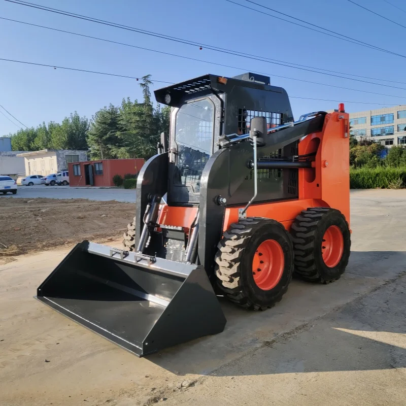 Compact Loader | Mini Wheel Loader Diesel Powered CE Certified | Customized products for agriculture and construction