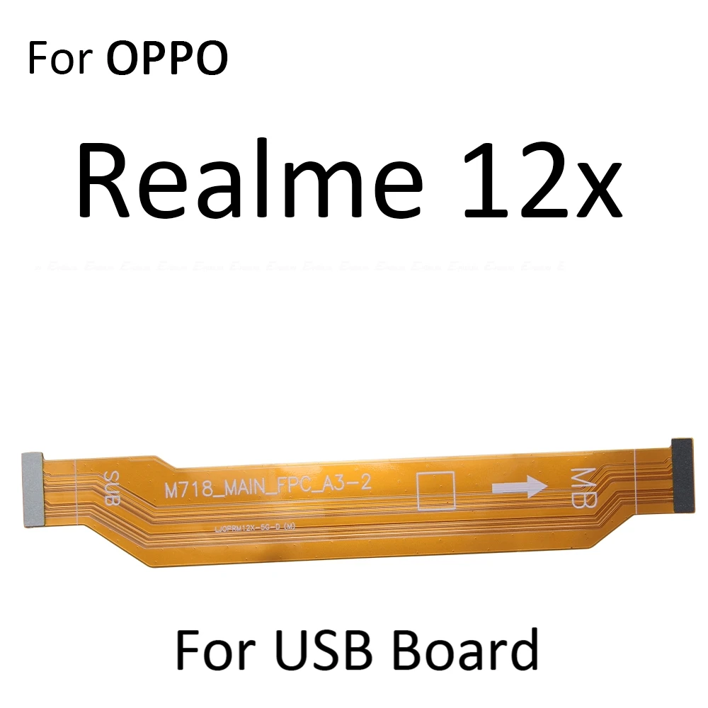 اللوحة الرئيسية اللوحة الأم شاشة الكريستال السائل موصل الكابلات المرنة ل ممن لهم Realme 11 11x12 12x13 برو زائد 4G 5G #5