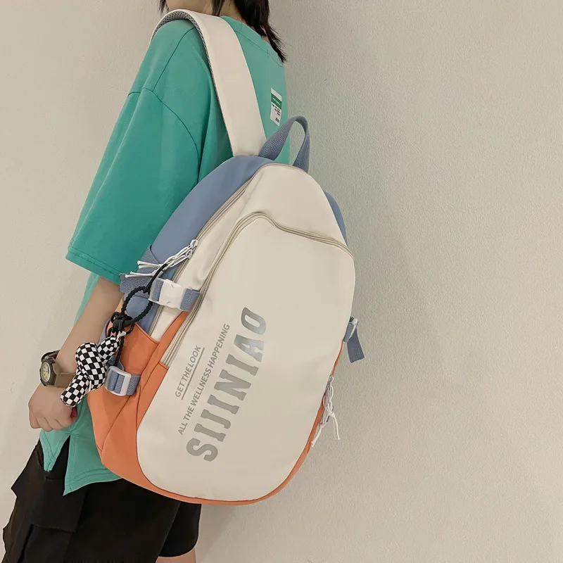 Crossbody Bag Men That Can Hold Tablets Sports Fitness Korean Style One-Shoulder Female Students American Retro Mobile Phone Bag
