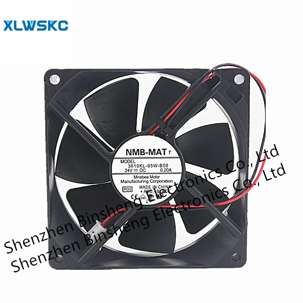 inverter cooling fan IPC 24V 0.20A 3610KL-05W-B50 / B59 9cm 2-wire 3-wire