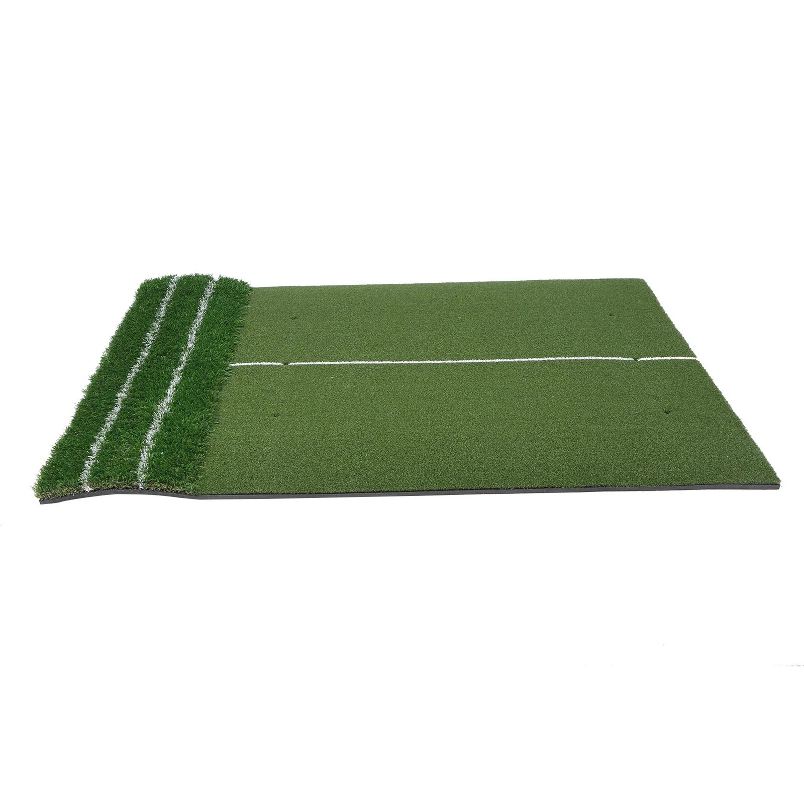 

Golf Putting Training Mat Practice Putting Green Mat 11mm Short and 40mm Rough Grass 1.2x1.5m for Beginners and Advanced Players