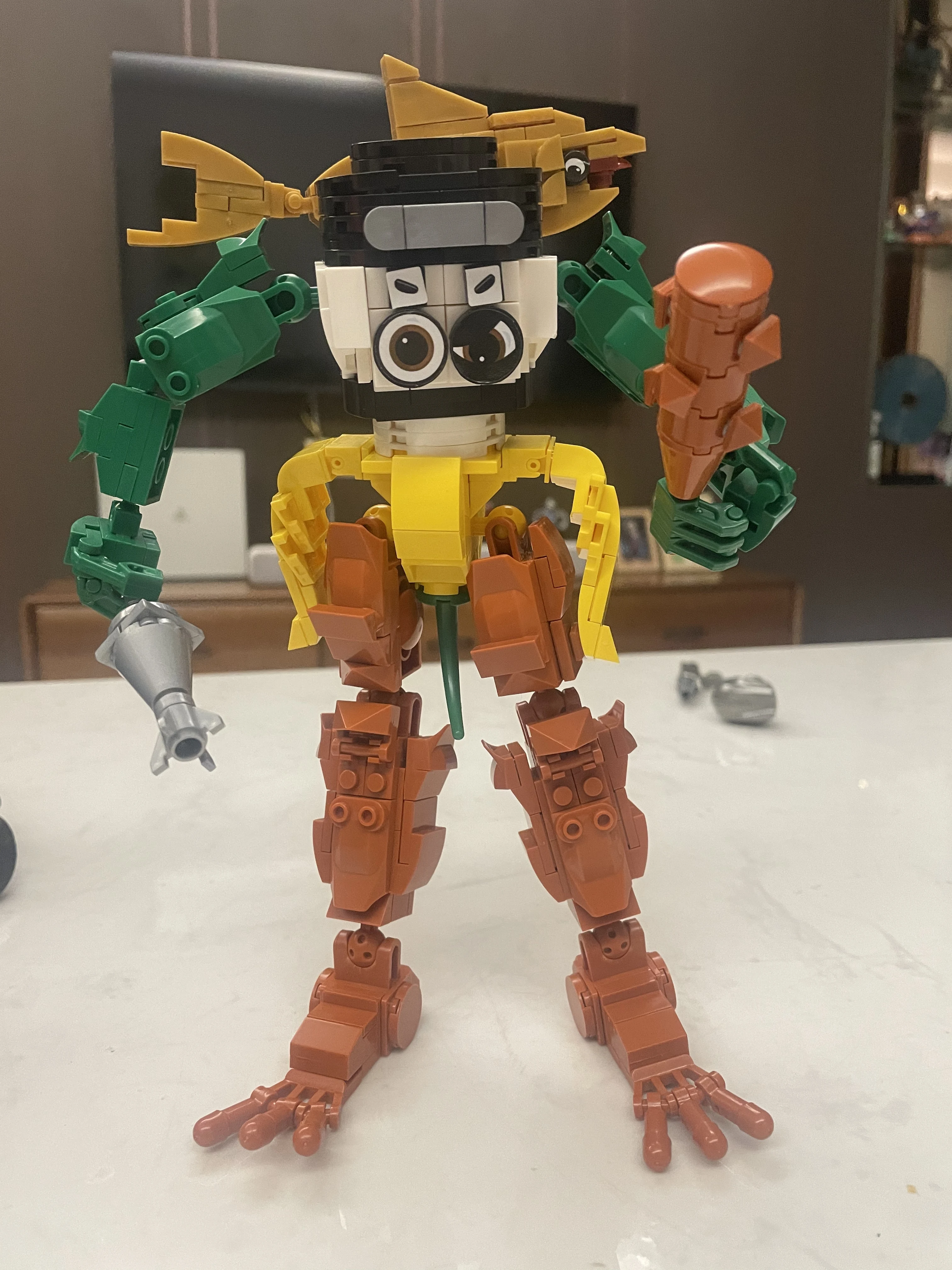 Tungtungsahur Sahur Figuur Tralalero Tralala Speelgoed Italiaanse Brainrot Beeldje Monster Fusion Edition Cartoon Model Ornament Geschenken