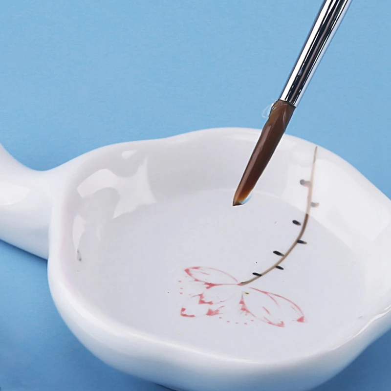 9Piece Fine Detail Paint Brush Small Paint Brush With 9 Sizes For Watercolor Painting Acrylic Drawing