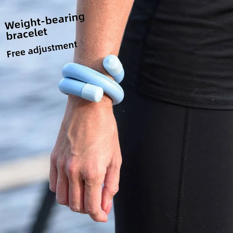 Swimming Weights Ankle Wrist Weight Straps, Low-Profile Invisible Sinkers for Water Resistance Training Adjustable Leg Arm Bands