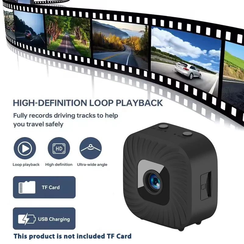 New Mini 4K HD WiFi Wireless Security Camera Portable Surveillance Camcorder Infrared Night Vision Remote Monitor Video Recorder