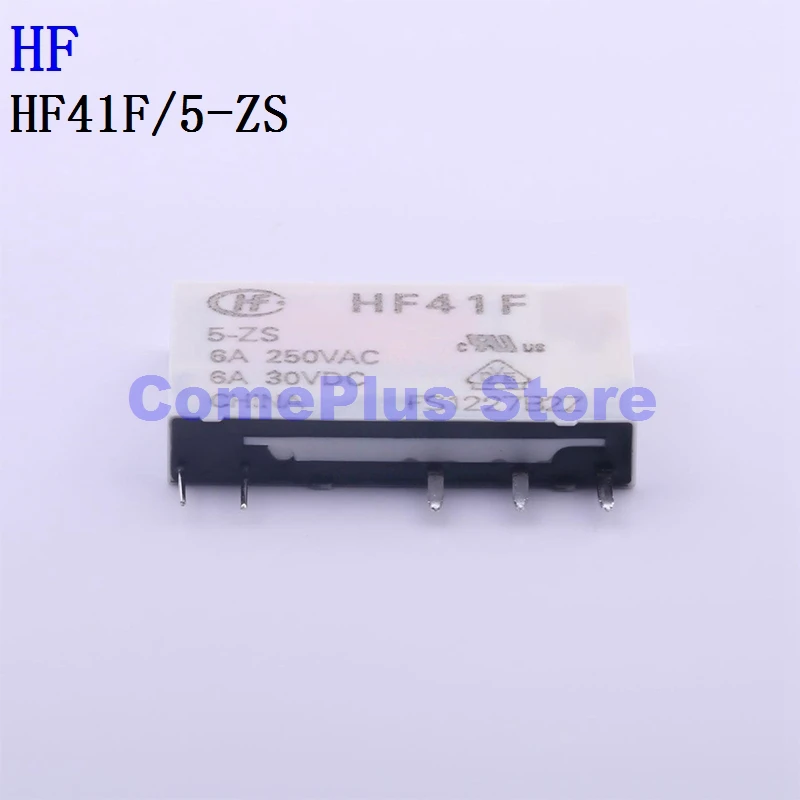 

5PCS HF41F/5-ZS 5V 12V 24V HF Power Relays