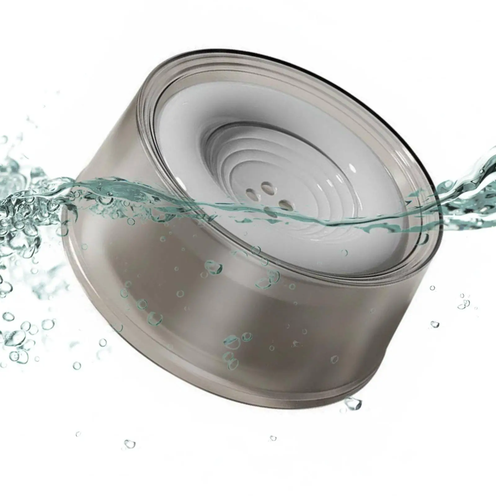 Anti Spill Bowl Floating Water Dish Keeps Mouth Dry for Home