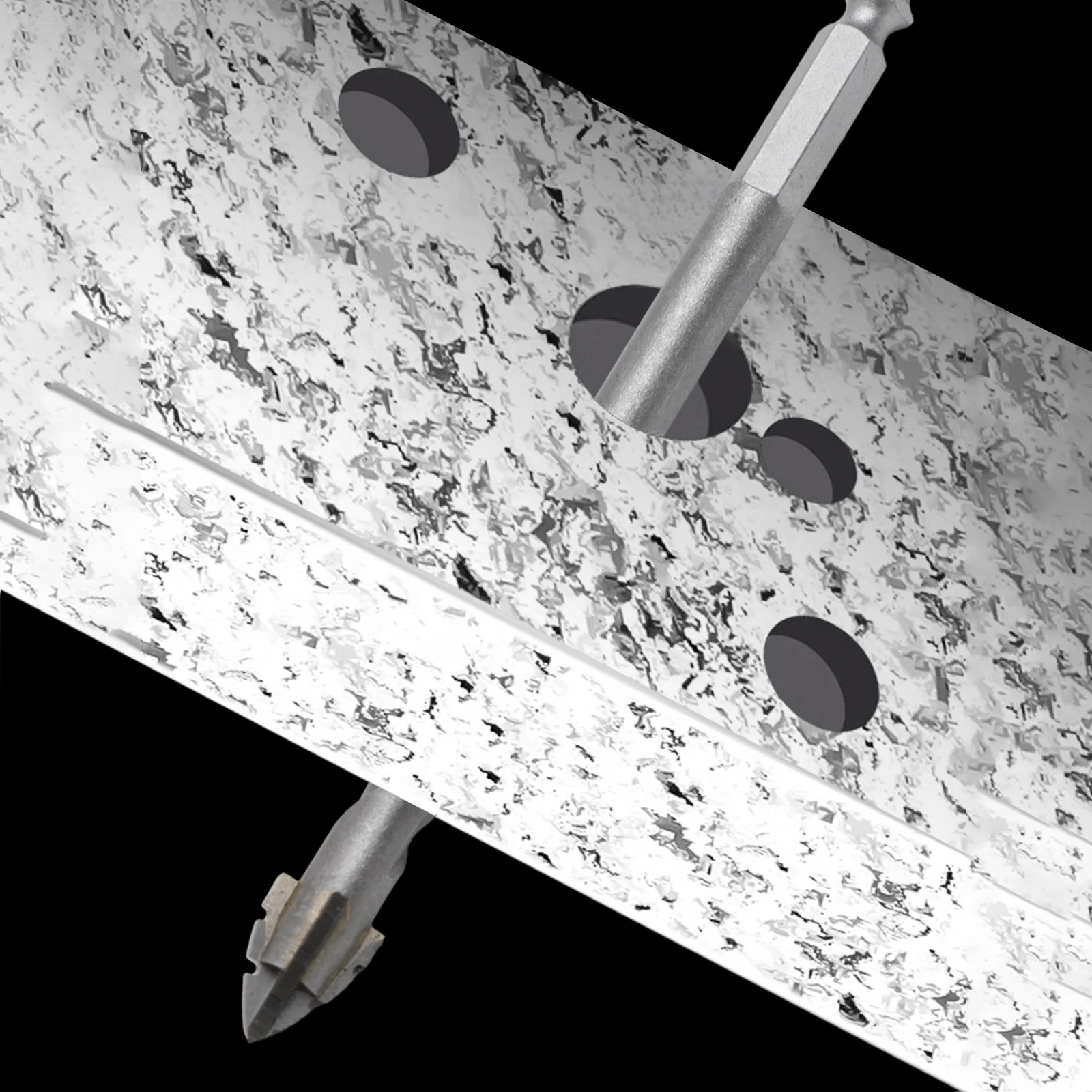 Carbide Drill Bit Eccentric Drill Bit Construction Projects Efficient Drilling Performance For Concrete Carpentry