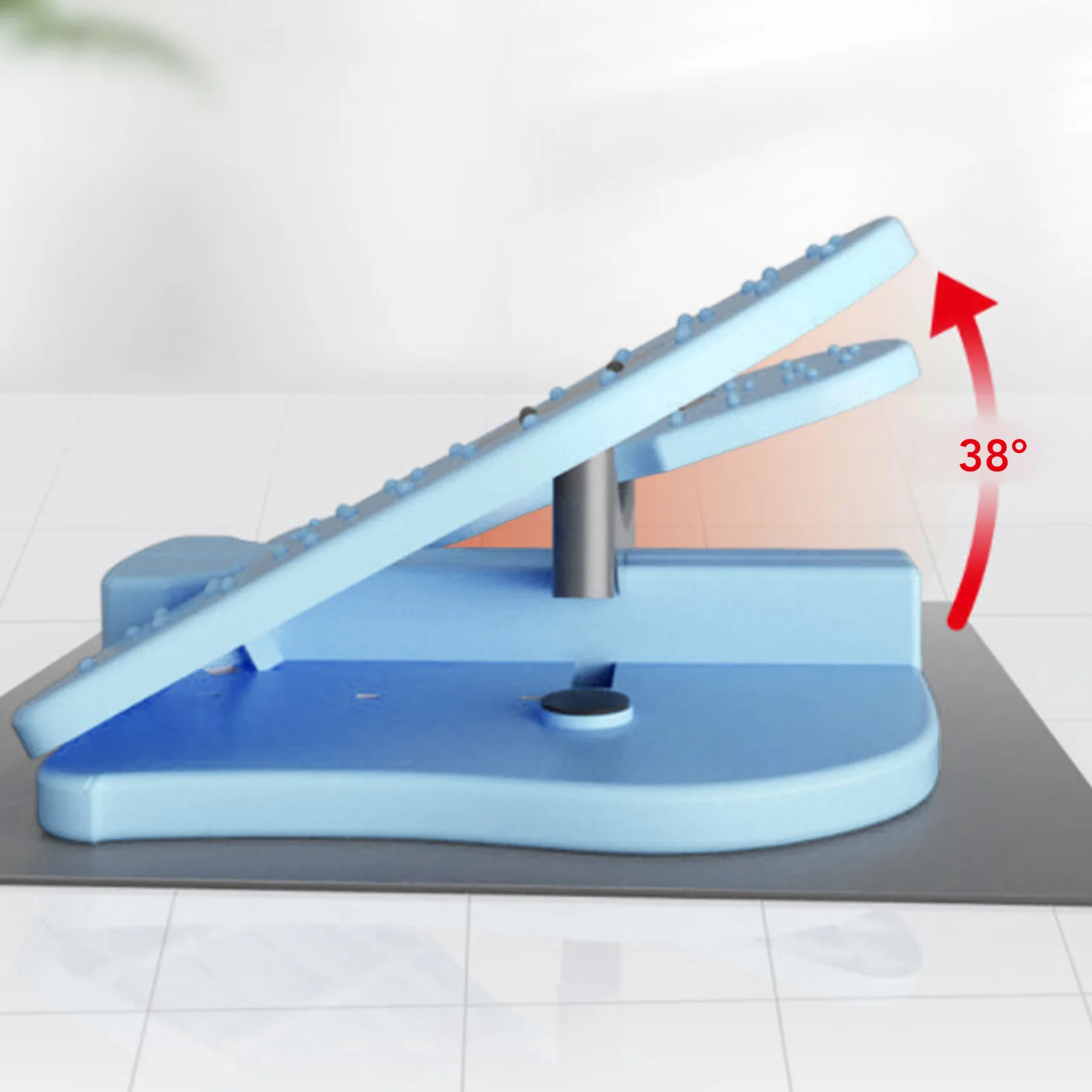 Immagine 3: Mini Stepper Arcobaleno per Stretching Gambe, Stepper Compatto Pieghevole per Allenamenti Aerobici e Stretching Polpacci