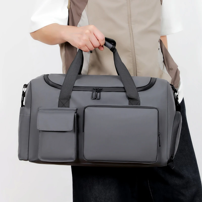 Outdoor Gym Bag with Shoes Pocket Dry Wet Hiking Business Travel Shoulder Bags Fitness Yoga Handbag Multifunctional Luggage Sac