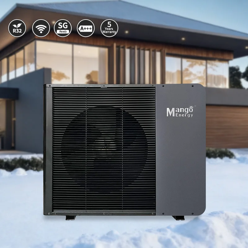 A+++ 9KW R32 Domestic Heating Cooling EVI Full DC Inverter WIFI App Smart Control High Efficiency Monoblock Air Water Heat Pump