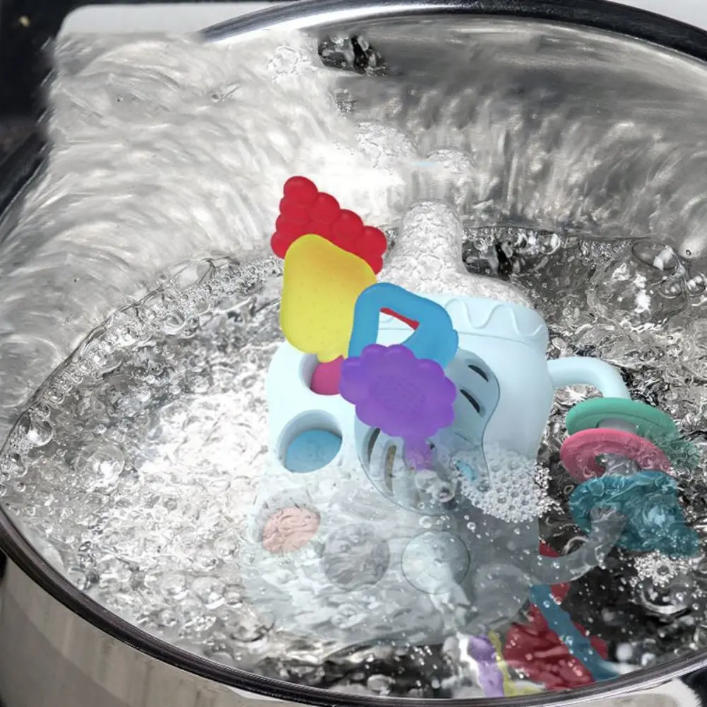 피더 풀 스트링 감각 발달 아기 장난감 교육용 다기능 아기 손볼 장난감 부드러운 끓일 수 있는 맨해튼 그랩볼 학습용