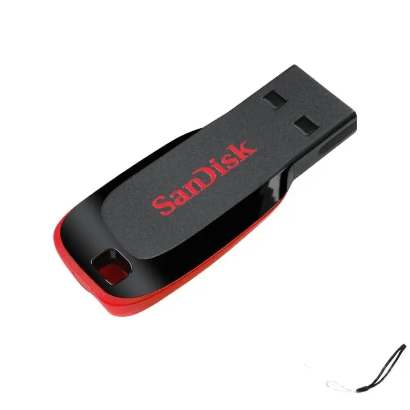 Sandisk USB flash Pen drive 64GB 128GB 32GB CZ50 trabajo de negocios estudio pupila U disco memoria 16GB 8GB memoria ordenador regalo