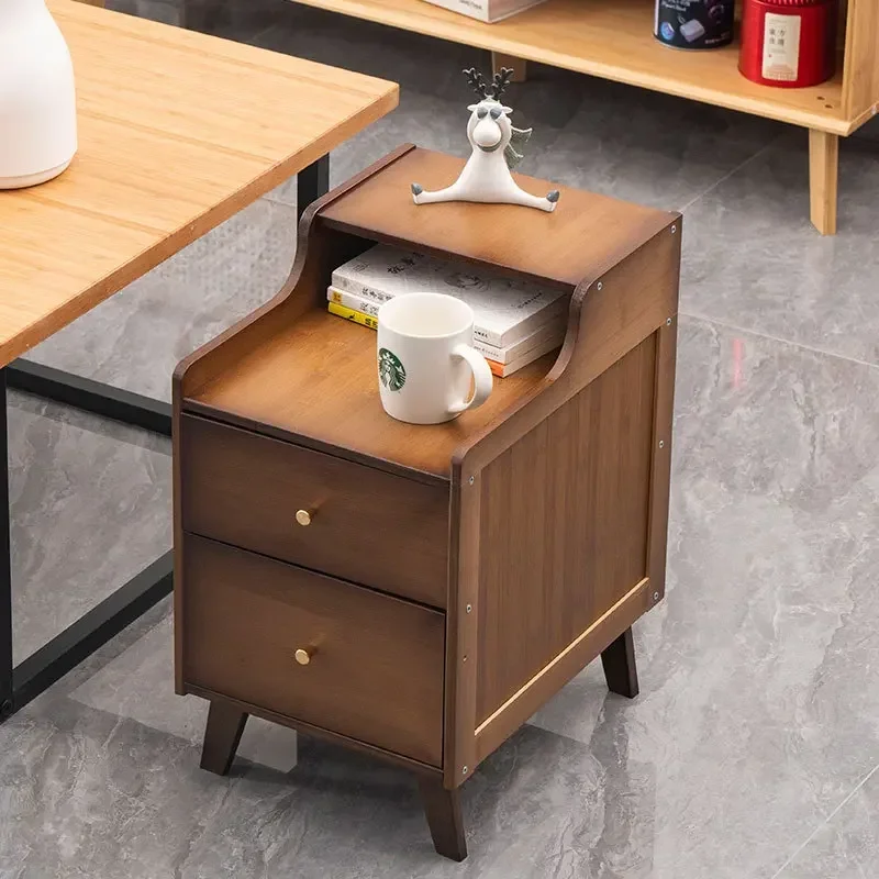 Factory Minimalist Super Narrow Bedside Table Small Simple Modern Bedroom Mini Bedside Shelf Clip Gap Simple Rental Room Storage